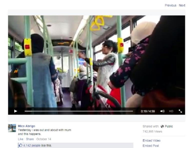  British Woman Arrested over Abuse of Muslim Group on London Bus 